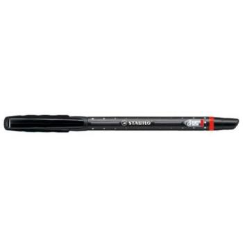 Stabilo 588/2-41 Bolígrafo Examen Grado, Tapa Modelo, 0.4 mm, Azul, Paquete de 10 - Negro