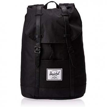 Herschel Retreat Backpack - Mochila casual unisex, Negro