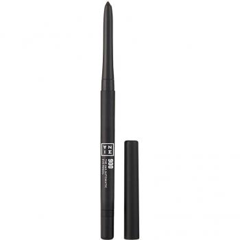 3INA The 24H Automatic Eye Pencil - Long-Lasting Eye Pencil, Shade 900 - Black, 0.28 g