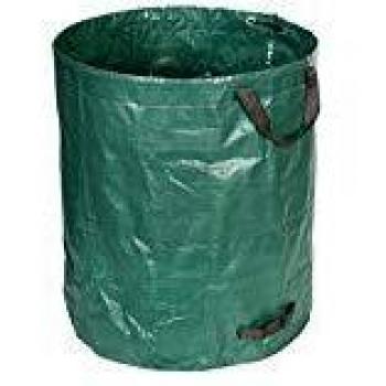 Bolsa de desechos CircumPRO 264 litros con banda de plástico - Ideal para jardinería y trabajos en el jardín