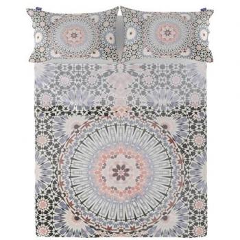 Sábana Bohemia Multicolor 100% Algodón 150 TC 160x270 cm (Cama 80/90) - Fabricada en España