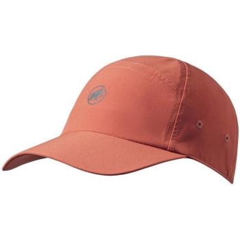 Gorra de montaña unisex Mammut Sun Peak rojo mate L-XL
