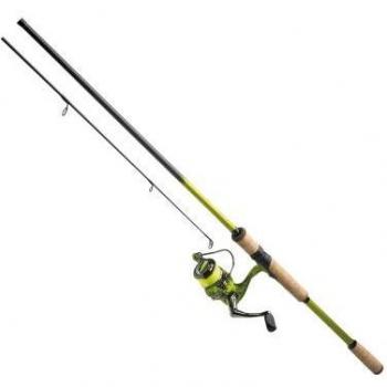Combo de Spinning Kinetic HellCat CL 9' M 8-30g 2sec con Carrete HellCat 3000-FD Negro