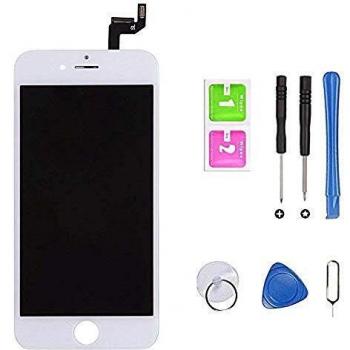Hoonyer Pantalla para iPhone 6s Pantalla táctil LCD Kit de Pantalla de Repuesto Ensamblaje de Marco Digitalizador Herramienta de reemplazo de conversión Completa