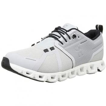 On Cloud 5 Waterproof Women's Sneakers - Glacier White/Light Gray, Size 36.5