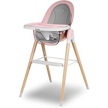 Lionelo Maya trona bebé silla para los niños mayores hasta 25 kg respaldo reclinable en 3-posiciones bandeja ajustable reposapiés cinturón de 3-puntos