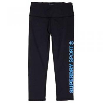 Superdry - Medias deportivas - para mujer Negro negro S