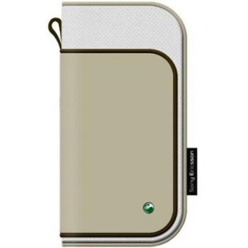 Sony Ericsson ERIPC40B - Funda para móviles Sony Ericson, color beige/azul