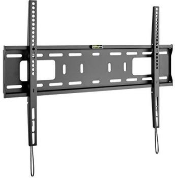 Soporte de Pared para TV Pro Fijo (XL), Negro - Compatible con Televisores de 43'' a 100'' (109-254 cm) hasta 75 kg, Montaje Seguro y Fácil