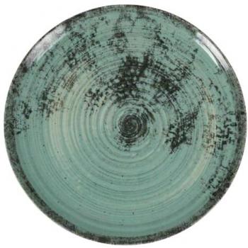 Plato Llano Turquesa La Mediterránea Aspe Ø 26 x 2,5 cm (12 Unidades)