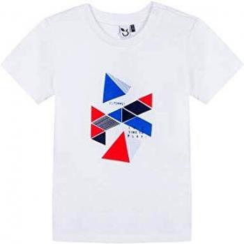 3 Pommes 3n10993 tee-Shirt Camiseta, Blanco