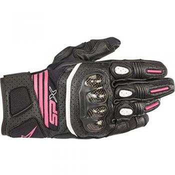 Women’s SPX Air Carbon V2 Motorcycle Gloves - Black/Fuchsia