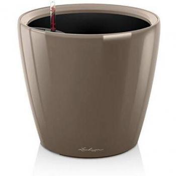 Lechuza Maceta, Taupe Brillante, Classico 43 x 40 cm, Premium
