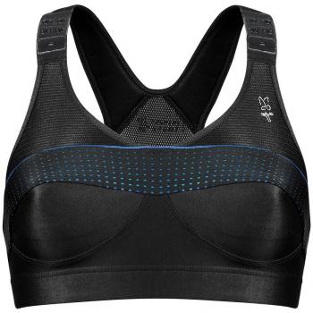Thuasne Women's X-Back Sports Bra - Black/Navy - Size 105E