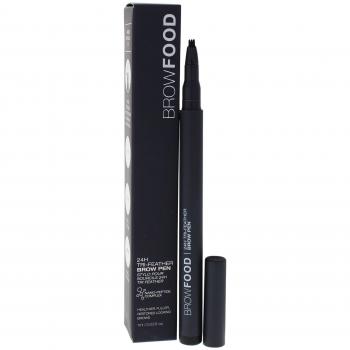 LashFood BrowFood 24H Tri Feather Brow Pen - Charcoal 1ml