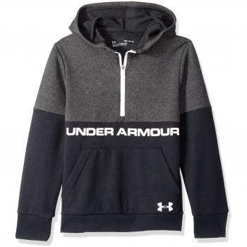 Under Armour Imparable Doble Punto 1/2 Cremallera Sudadera Parte Superior del Calentamiento, Bebé-Niños, Black / / White