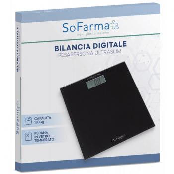 Balancia Digital de Peso Sofarmapiù - Precisión y Diseño en Vidrio Ultra Delgado