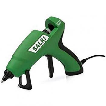 SALKI Pistola de Encolar con Sistema de Comfort para Facilitar el Uso. Perfecta para Manualidades y Pequeñas Reparaciones. Compatible con Barras de Cola Termofusible de 11,5mm. Potencia 60W, 240V