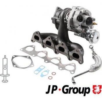JP GROUP Cargador de sistema de carga 1117800410, Turbocompresor JP GROUP 1117800410