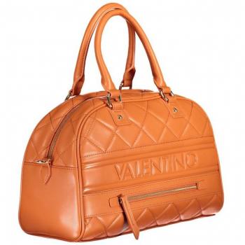 Valentino by Mario Valentino Orange Polyethylene Handbag with Contrast Details, Size: ONE SIZE