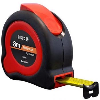 Flex&oacute;metro a prueba de impactos 8m x 25mm FISCO TK8MD