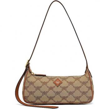 MCM Women's Himmel Shoulder Bag in Beige | MWSESAC02BEIGE, Shoulder Bags, Brown female, Size: ONE SIZE