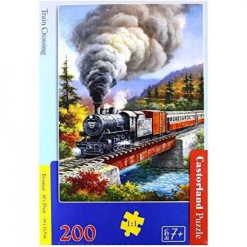 Puzzle Castorland Cruce de Tren, 200 Piezas