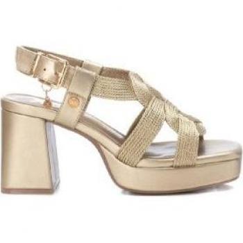 Sandalias para mujer Xti Tacón Trenzas 142337 Oro