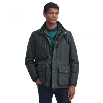 Barbour Falstone Men's Sage Green Wax Jacket - Size M