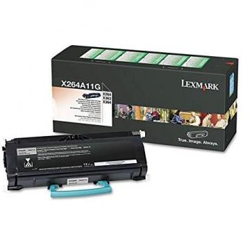 Lexmark Original Black Toner Cartridge X264A11G - 3500 Pages Return Program