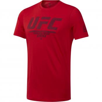 Reebok UFC FG Logo tee Camiseta, Hombre, prired, S
