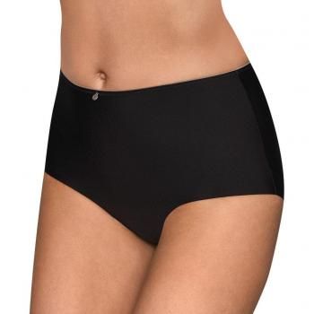 Conturelle by Felina 815810-4 Women's Pure Feeling Black Highwaist Brief 44