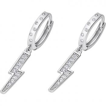 Pendientes Rayo Time Road WS02374/13 Plata