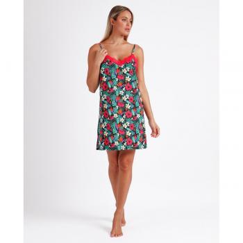 Camisola de mujer de tirantes estampado corto Welcome to the Jungle