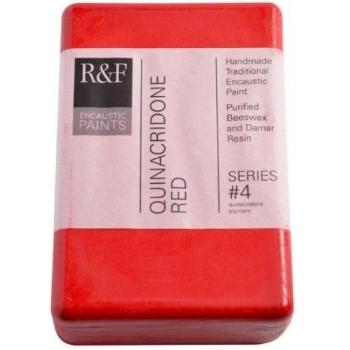 R&F Encaustic 333ml Paint, Quinacridone Red by R&F Encaustic Paints