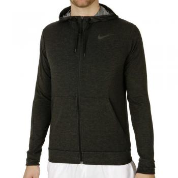 Nike Dri-Fit Training Fleece FZ HDY Sudadera, Hombre, Negro Black, XL