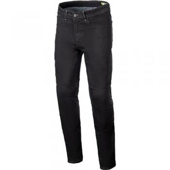 Alpinestars Vaqueros de Moto Radium V2 Negro Lavado - Pantalones textiles de motocicleta, color negro, talla 36