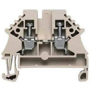 Weidmüller 1023700000 WDU 2.5N Bornes de Paso, 1 Piso, 2.5mm², Caja de 100