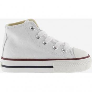 Victoria TRIBU BOTIN LONA Deportivas Planas niño Blanco - Zapatillas de lona abotinadas para niños con puntera de goma