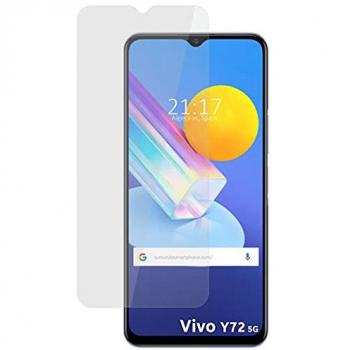 Protector Cristal Templado Tumundosmartphone para Vivo Y52 5G / Y72 5G - Vidrio Resistente a Arañazos y Fácil de Colocar