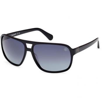 Gafas de sol Timberland TB00031 para hombre, polarizadas, color negro brillante, talla única