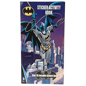 Batman Sticker Activity Book With 16 Colouring Pages And Over 30 Reusable Stickers Inside by DC Comics
