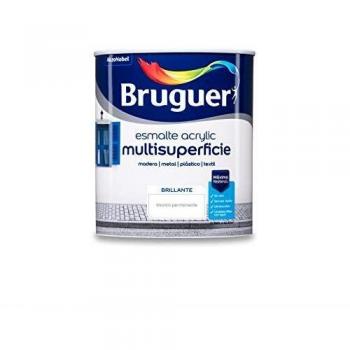 Bruguer Acrylic Multisuperficie Esmalte al agua Brillante Blanco Permanente 750 ml