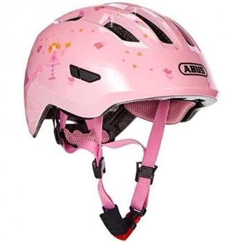 ABUS Unisex Smiley 3.0 Bicycle Helmet, Pink (rose princess), S 45-50 cm UK