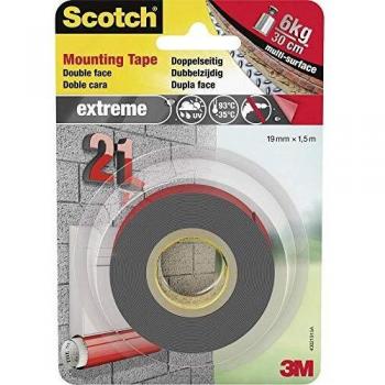 Scotch 3M Scotch Montageband superstark, 19 mm x 1,5 m