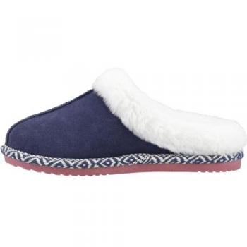 Hush Puppies Amara Classic Suede Navy Slippers for Women