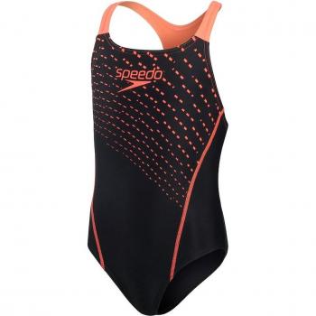 Bañador de natación Speedo Medley Logo Medalist para niña
