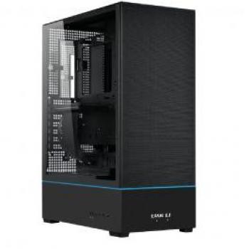 Torre ATX Lian Li Lancool SUP01 Black, Caja ATX con diseño elegante, construcción de aluminio y acero, panel lateral de vidrio templado, soporte para refrigeración líquida y ventiladores adicionales, compatibilidad con tarjetas gráficas