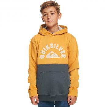 Quiksilver - Sudadera con Capucha Niño School Again Amarillo