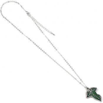 Collar La Hoja de Lorien - Talla Única, Aleación de Zinc y Cobre, Plata